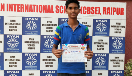 Mst. Raj Aryan Purohit - Ryan International School, Ravigram
